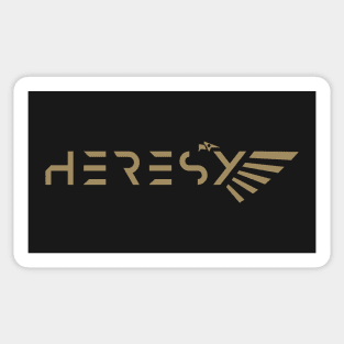 Bronze Heresy Tabletop Wargaming and Miniatures Addict Sticker